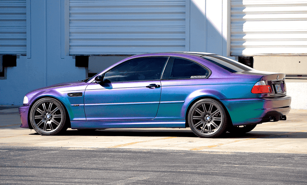BMW azul