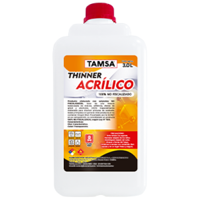 THINNER  ACRÍLICO TAMSA